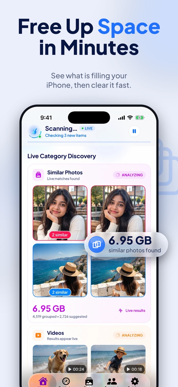 SpaceFresh Duplicate Photos Cleaner